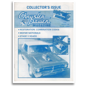 Chrysler Power First Issue, 1984