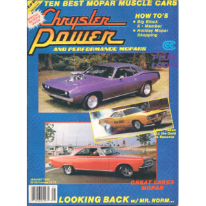 Chrysler Power Jan, 1990