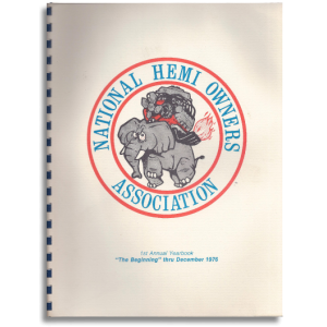 NHOA First Annual Yearbook 1976