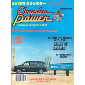 Chrysler Power Nov, 1986