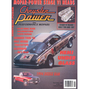 Chrysler Power Nov, 1993