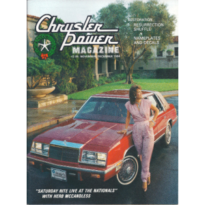 Chrysler Power Nov/Dec, 1984